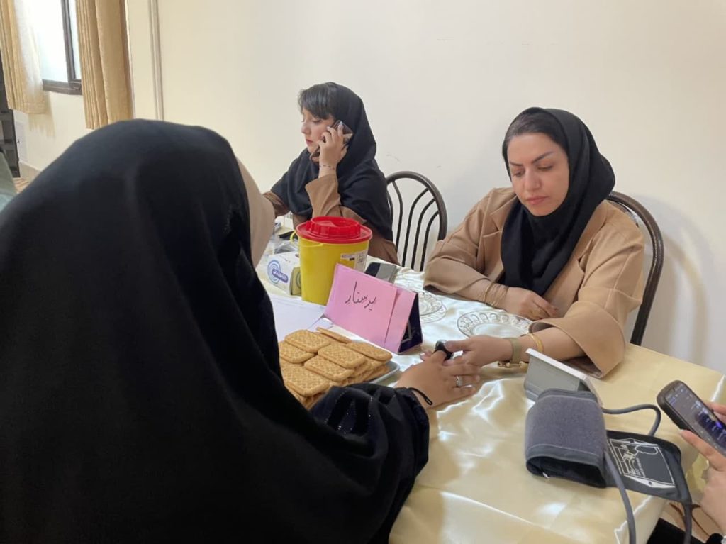 اندازه گیری ضربان قلب و اکسیژن خون