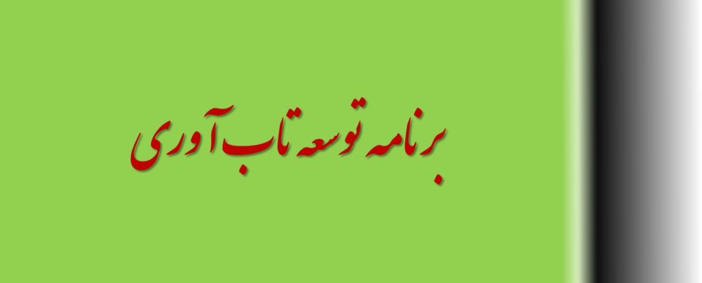 برنامه توسعه تاب آوری
