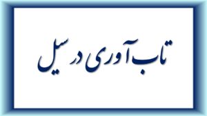 تاب آوری در سیل