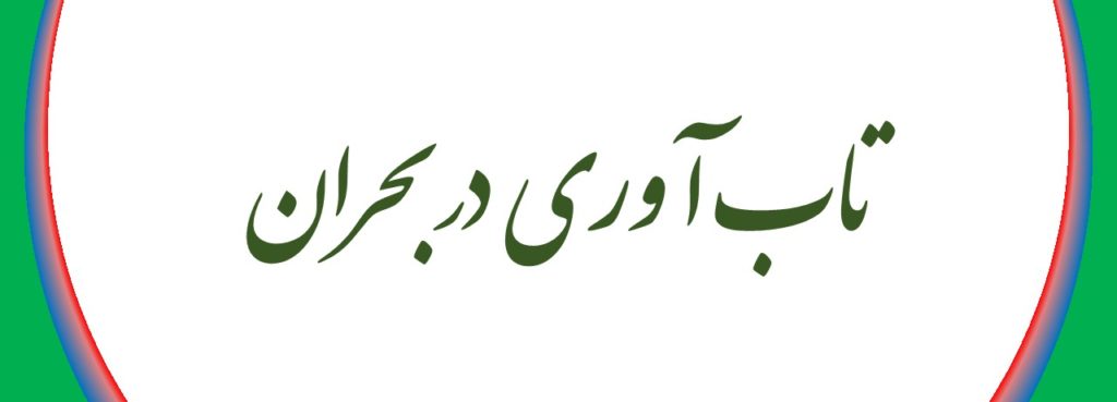 تاب آوری در بحران 